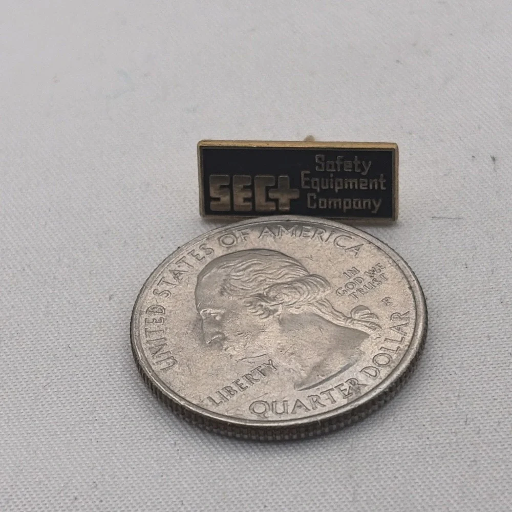 SEC Plus Safety Equipment Company Lapel Hat Pin